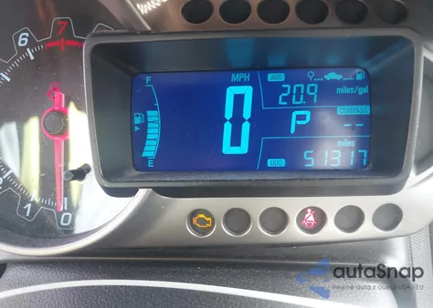 2015 Chevrolet Sonic Lt Auto from USA, damaged, VIN 1G1JC6SH0F4183377